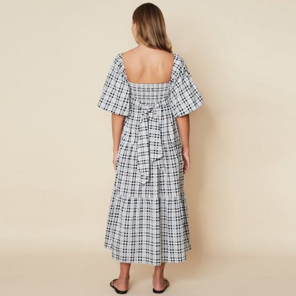 Faithfull The Brand Midi Dress, NWOT - Picture 3 of 13